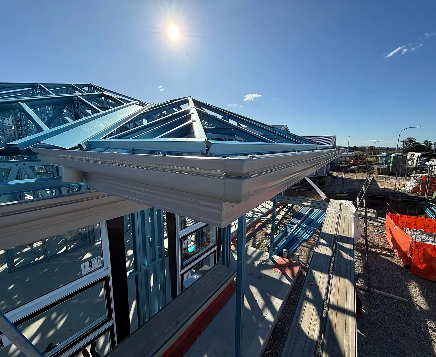 Metal roofing project by Auzsheet Roofing